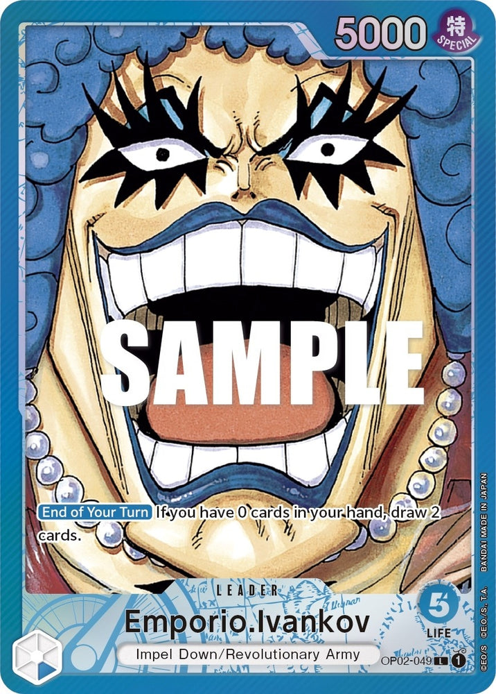 Emporio.Ivankov (049) (Alternate Art) (OP02-049) (OP02)