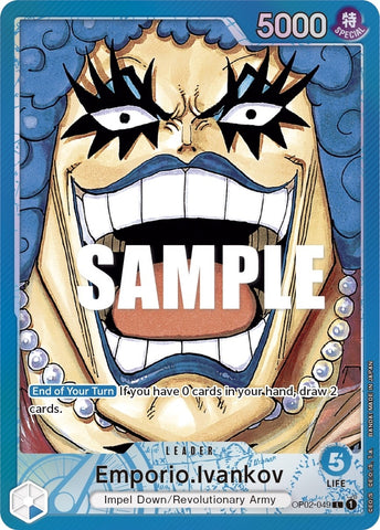 Emporio.Ivankov (049) (Alternate Art) (OP02-049) (OP02)