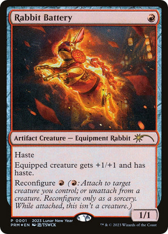 Image for Rabbit Battery (Year of the Rabbit 2023) (1) - Magic: The Gathering