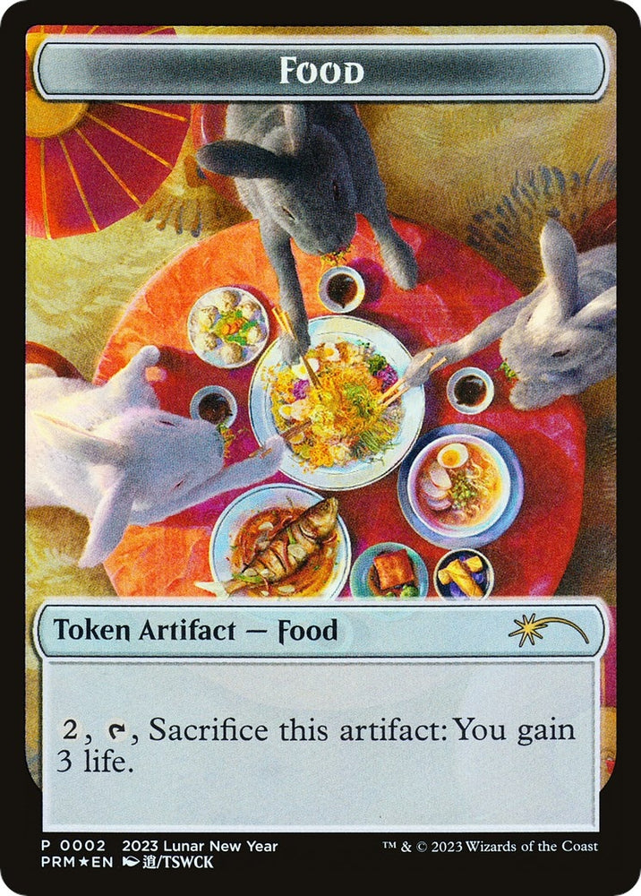 Image for Food Token (Year of the Rabbit 2023) (2) [Unique and Miscellaneous Promos]