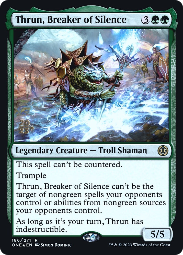 Image for Thrun, Breaker of Silence (186) [Prerelease Cards]