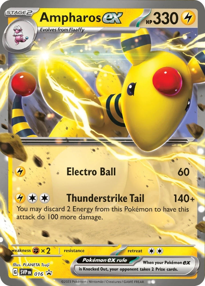 Image for Ampharos ex - 016 (016) (SVP)