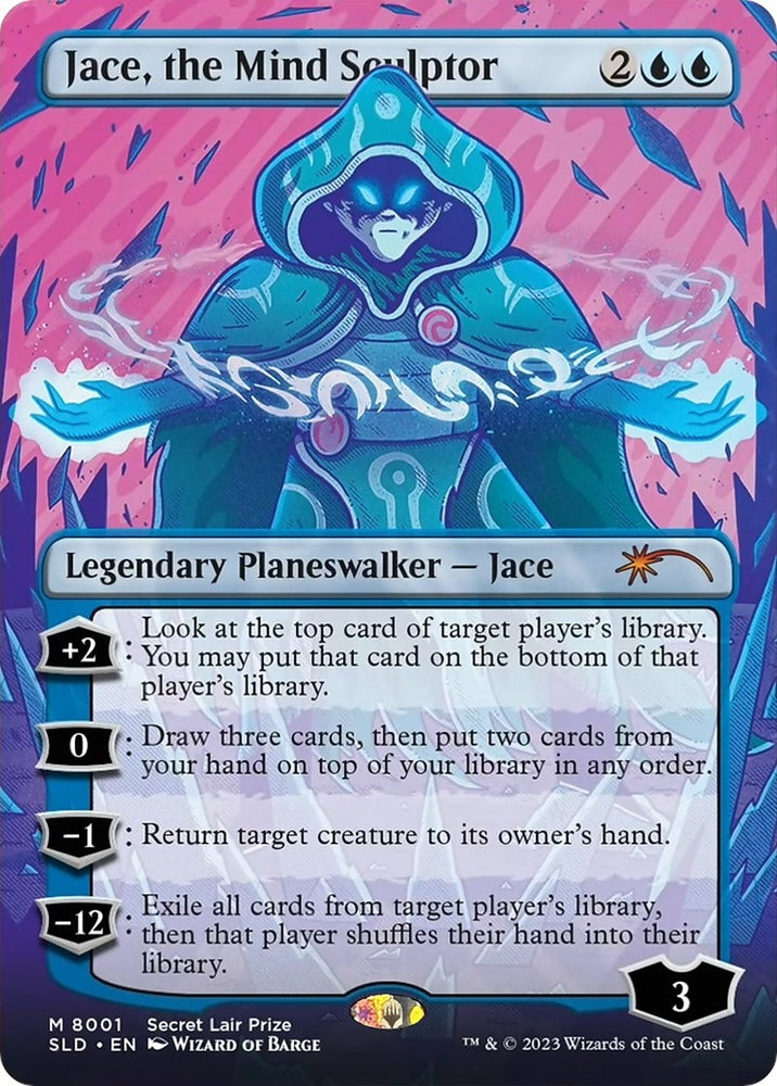 Image for Jace, the Mind Sculptor (8001) [Secret Lair Showdown]