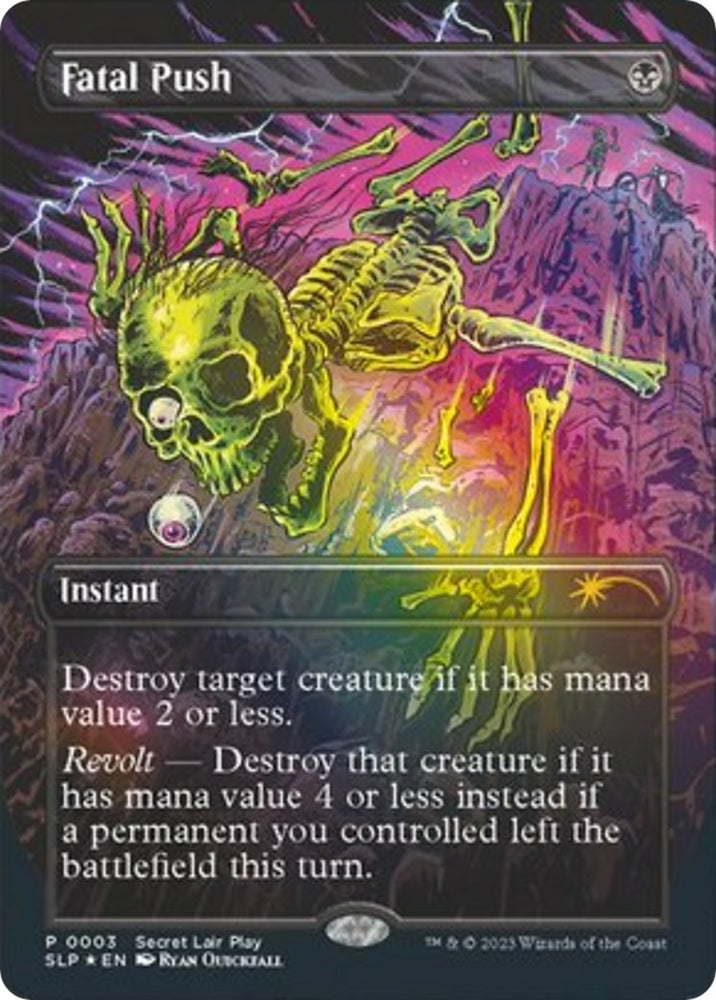Image for Fatal Push (3) [Secret Lair Showdown]