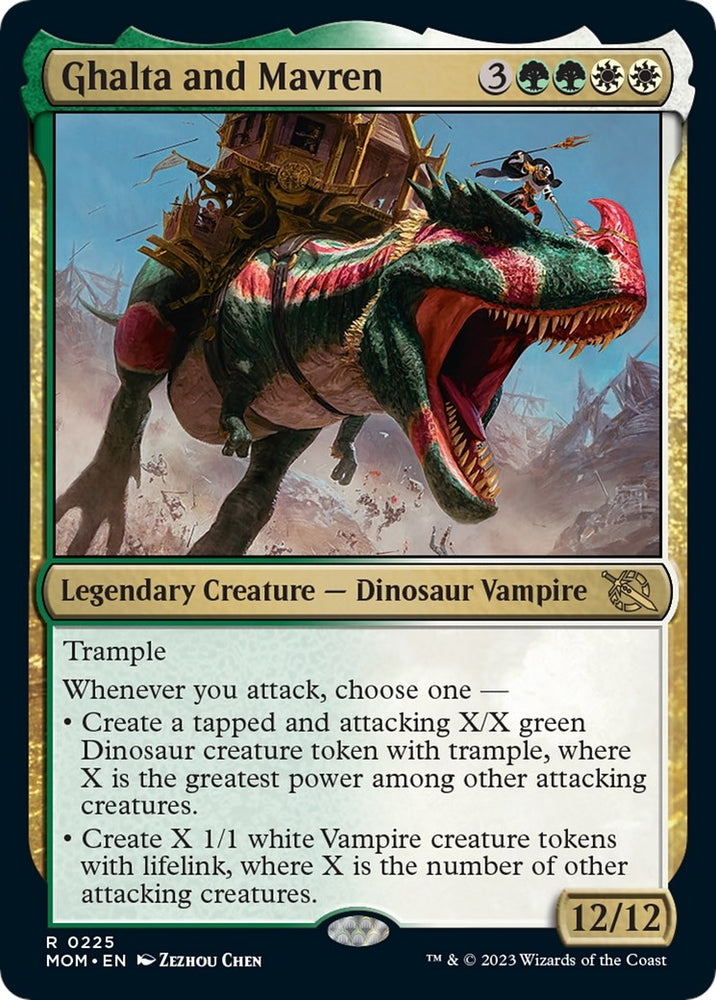 Image for Ghalta and Mavren (225) [March of the Machine]