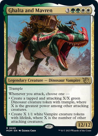 Image for Ghalta and Mavren (225) [March of the Machine]
