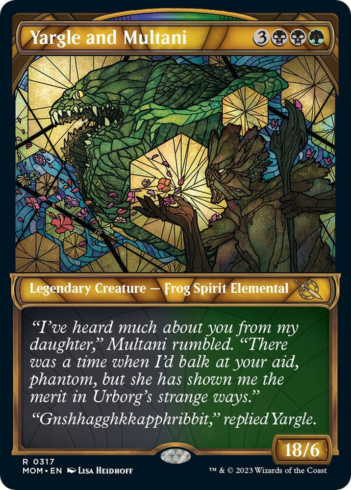 Image for Yargle and Multani (Showcase) (317) [March of the Machine]