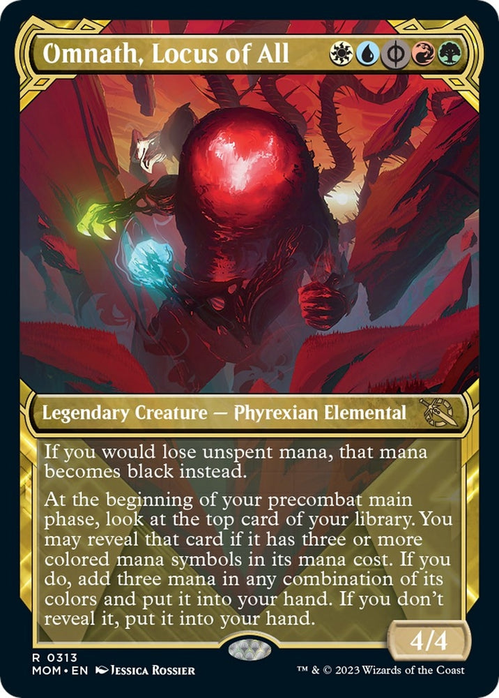 Image for Omnath, Locus of All (Showcase) (313) [March of the Machine]