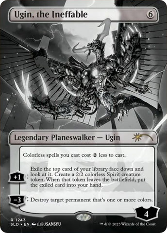 Image for Ugin, the Ineffable (Borderless) (1243) [Secret Lair Drop Series]
