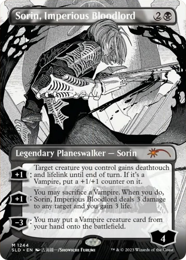Image for Sorin, Imperious Bloodlord (Borderless) (1244) [Secret Lair Drop Series]