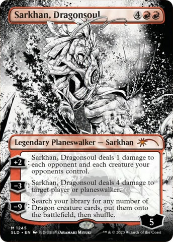 Image for Sarkhan, Dragonsoul (Borderless) (1245) [Secret Lair Drop Series]