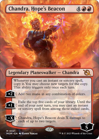 Image for Chandra, Hope's Beacon (Borderless) (321) [March of the Machine]