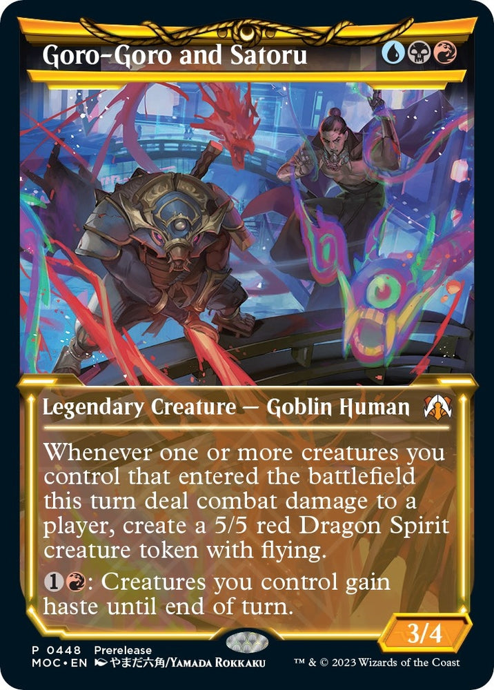 Image for Goro-Goro and Satoru (Showcase) (448) [Prerelease Cards]