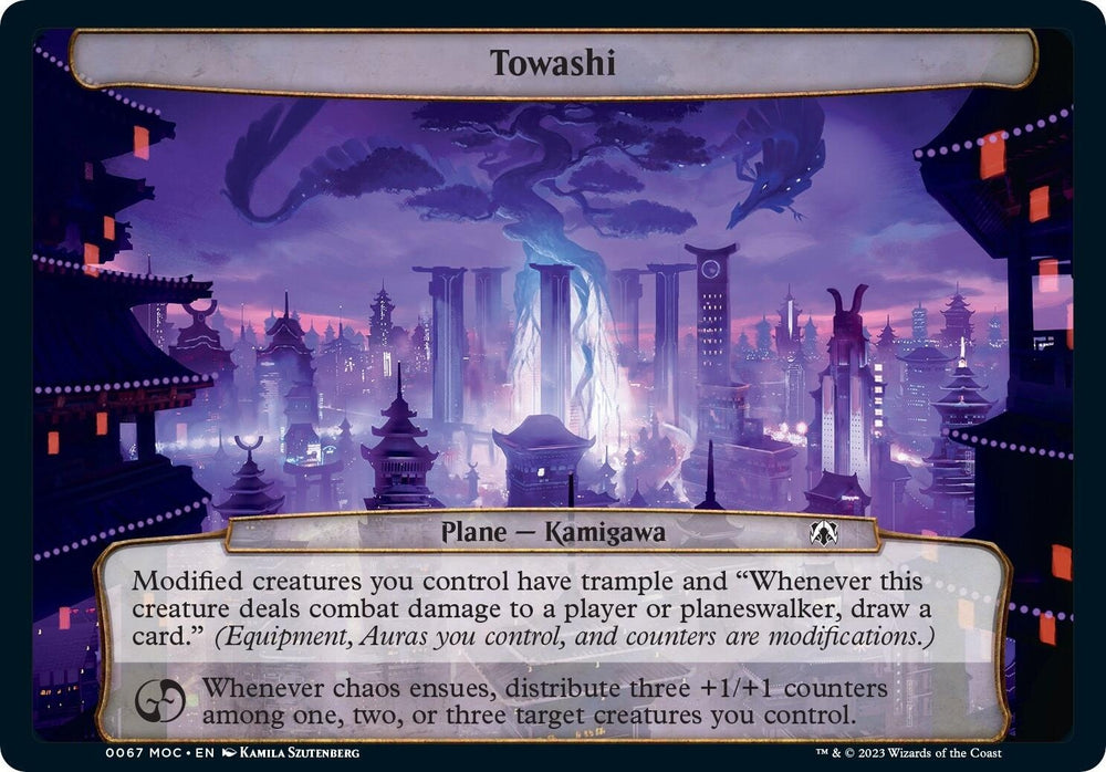 Image for Towashi (67) [Planechase: March of the Machine]