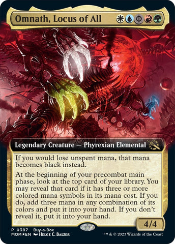 Image for Omnath, Locus of All (387) [Buy-A-Box Promos]