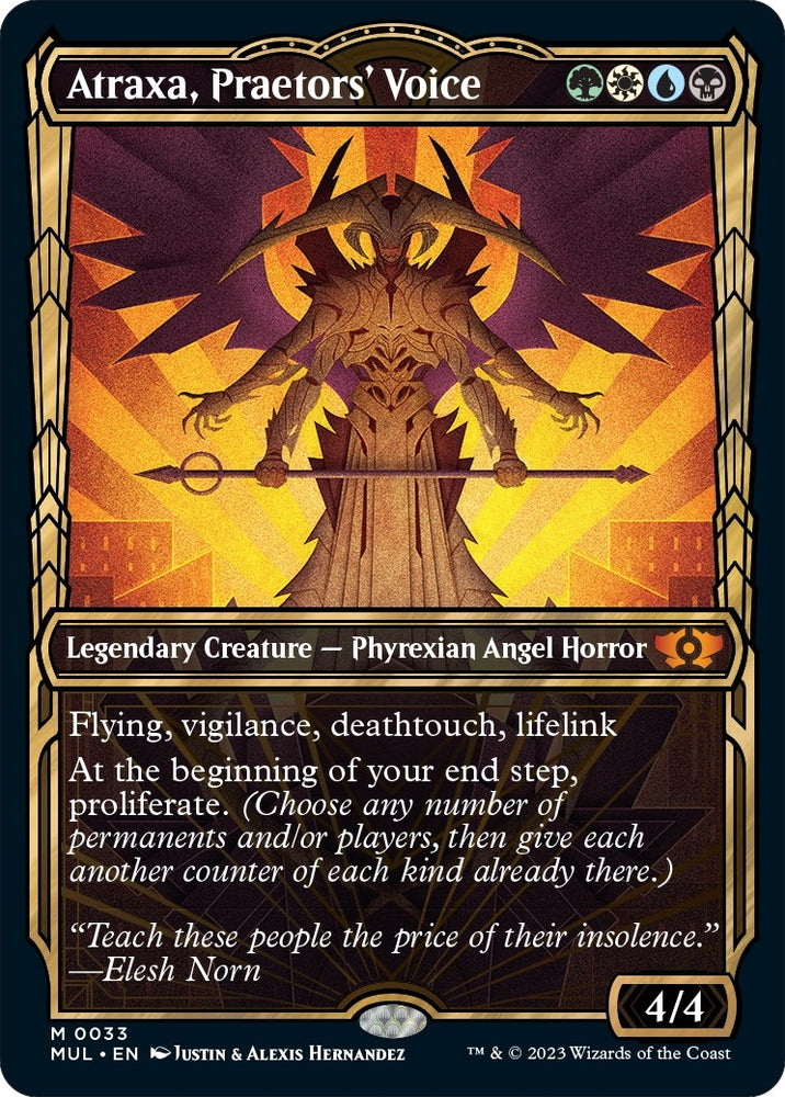Image for Atraxa, Praetors' Voice (33) [March of the Machine: Multiverse Legends]