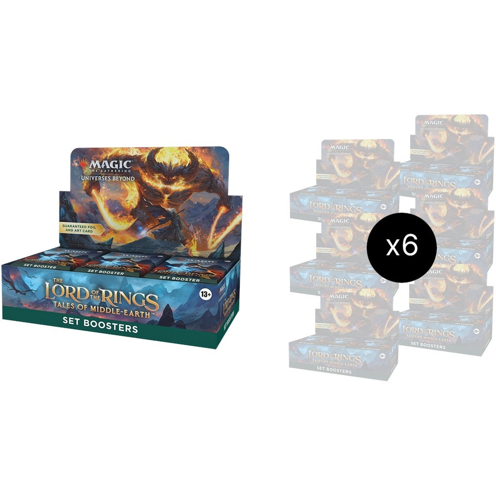 Image for Universes Beyond: The Lord of the Rings: Tales of Middle-earth - Set Booster Box Case [Universes Beyond: The Lord of the Rings: Tales of Middle-earth]