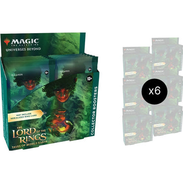 Image for Universes Beyond: The Lord of the Rings: Tales of Middle-earth - Collector Booster Display Case [Universes Beyond: The Lord of the Rings: Tales of Middle-earth]