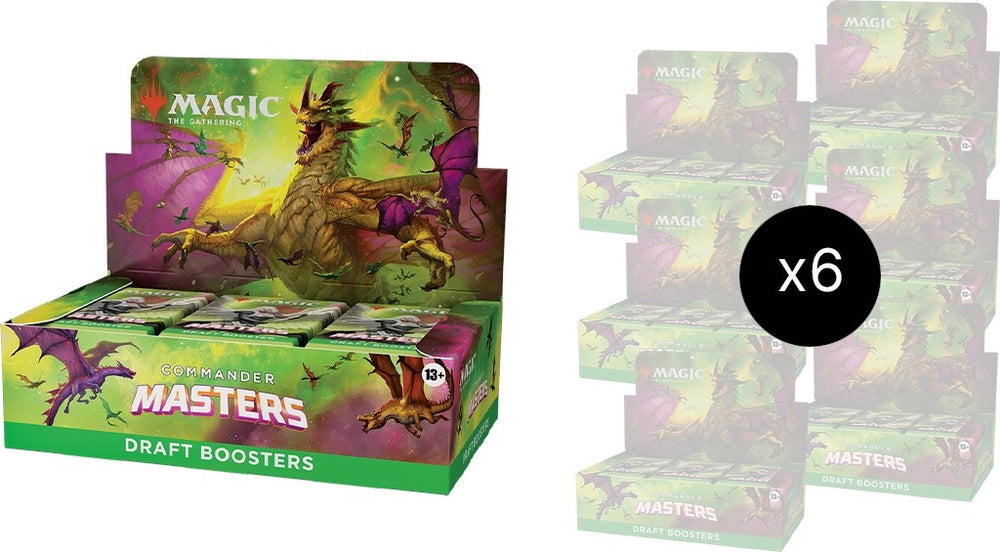 Image for Commander Masters - Draft Booster Box Case [Commander Masters]
