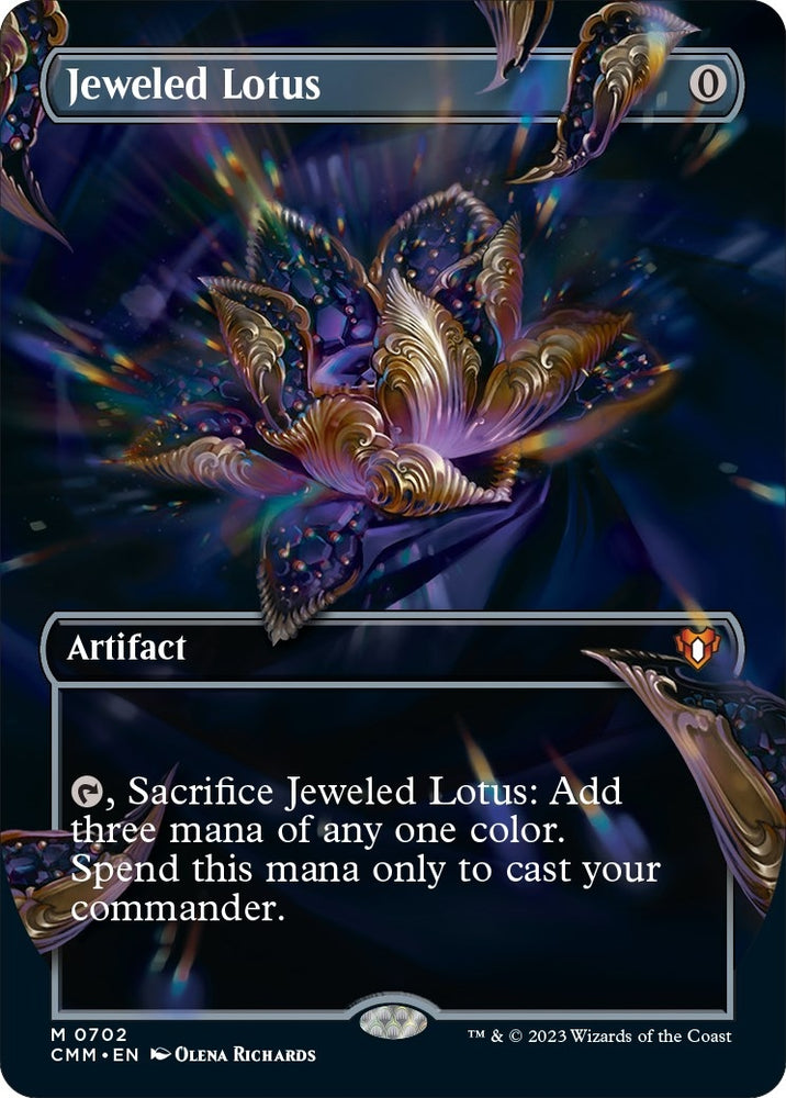 Image for Jeweled Lotus (Borderless) (702) [Commander Masters]