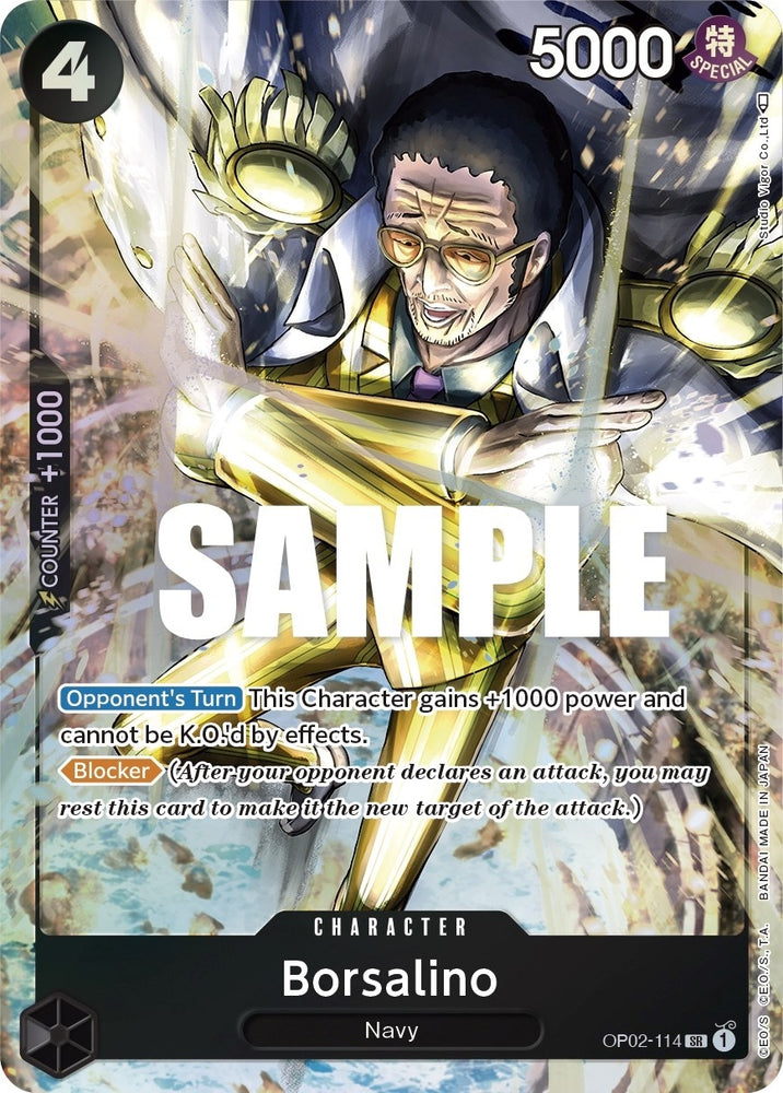 Borsalino (Alternate Art) (OP02-114) (OP02)