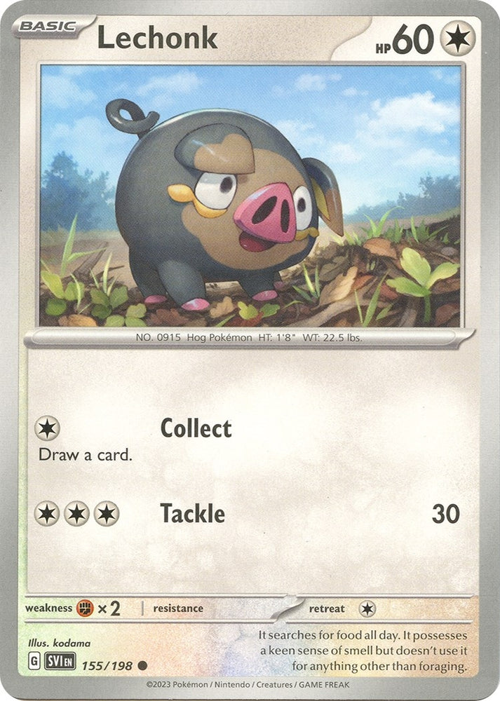 Image for Lechonk - 155/198 (155/198) (SV1)