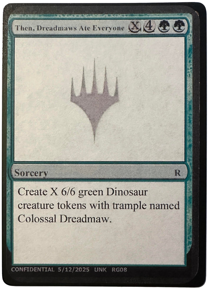 Image for Then, Dreadmaws Ate Everyone - Magic: The Gathering