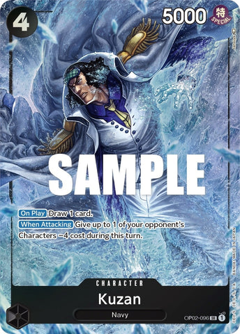 Kuzan (096) (Alternate Art) (OP02-096) (OP02)