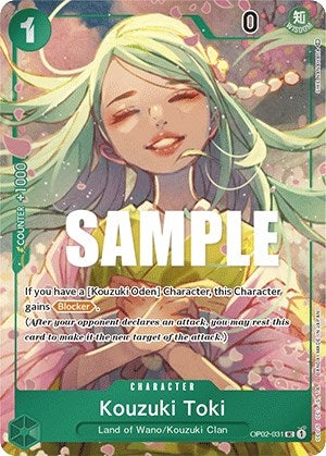 Image for Kouzuki Toki (Box Topper) (OP02-031) (OP02) - One Piece Card Game
