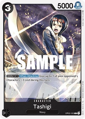 Image for Tashigi (OP02-105) (OP02) - One Piece Card Game