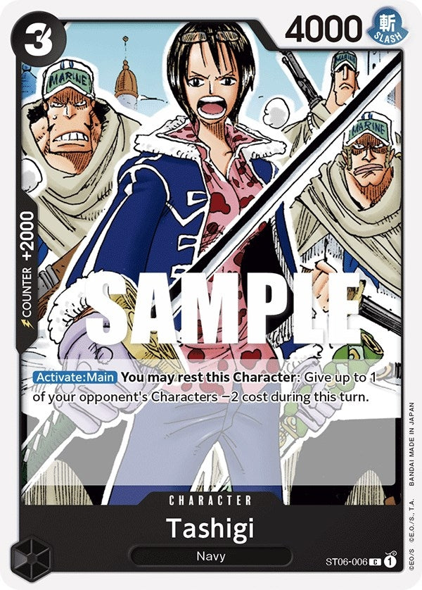 Image for Tashigi (ST06-006) - One Piece Card Game