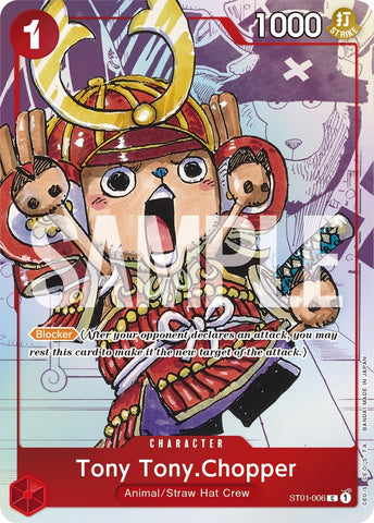 Image for Tony Tony.Chopper - ST01-006 (Alternate Art) (ST01-006) - One Piece Card Game