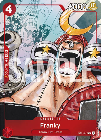 Franky - ST01-010 (Alternate Art) (ST01-010) (One Piece Promotion Cards)