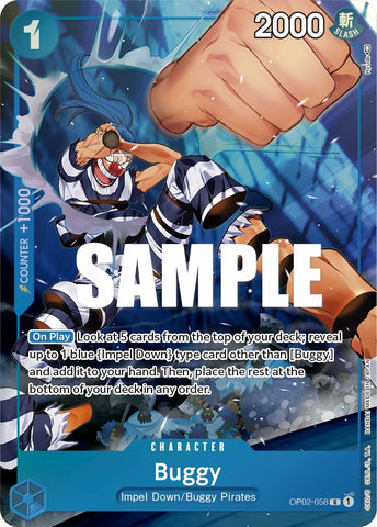 Buggy (Alternate Art) (OP02-058) (OP02)