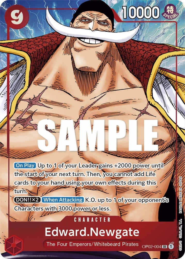 Edward.Newgate (004) (Alternate Art) (OP02-004) (OP02)
