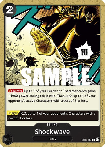 Image for Shockwave (ST06-014) - One Piece Card Game