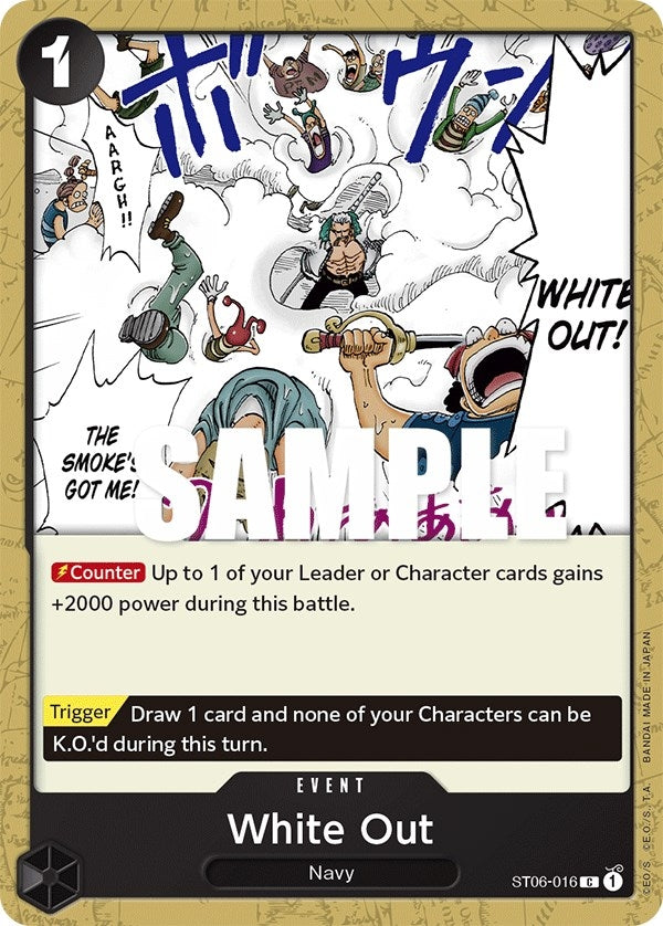 Image for White Out (ST06-016) - One Piece Card Game