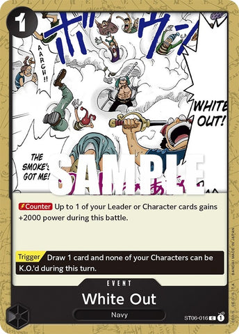 Image for White Out (ST06-016) - One Piece Card Game