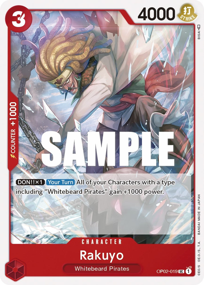 Image for Rakuyo (OP02-019) - One Piece Card Game