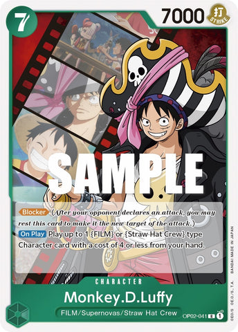 Monkey.D.Luffy (041) (OP02-041) (OP02)