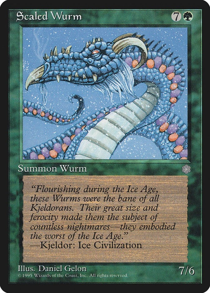Image for Scaled Wurm [Ice Age]
