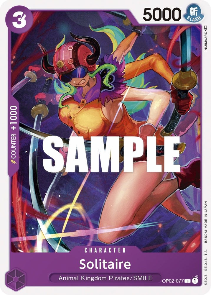 Image for Solitaire (OP02-077) - One Piece Card Game