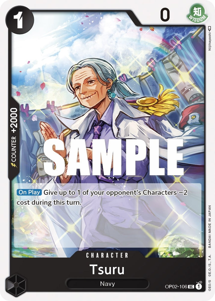 Image for Tsuru (OP02-106) (OP02) - One Piece Card Game