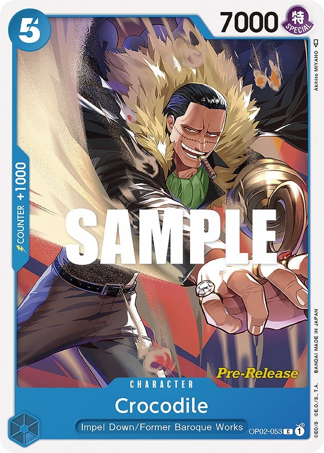 Crocodile (OP02-053) (OP02 PRE)