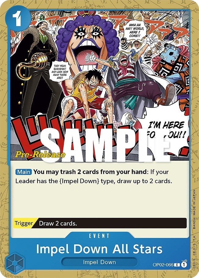 Impel Down All Stars (OP02-066) (OP02 PRE)
