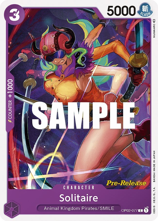 Image for Solitaire (OP02-077) (OP02 PRE) - One Piece Card Game