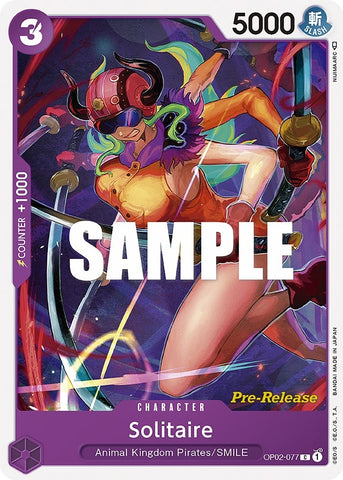 Image for Solitaire (OP02-077) - One Piece Card Game