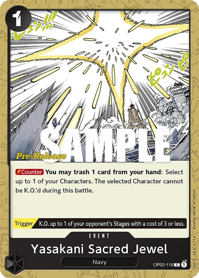 Image for Yasakani Sacred Jewel (OP02-118) - One Piece Card Game