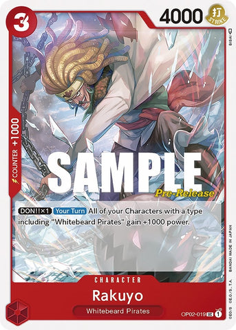 Image for Rakuyo (OP02-019) - One Piece Card Game