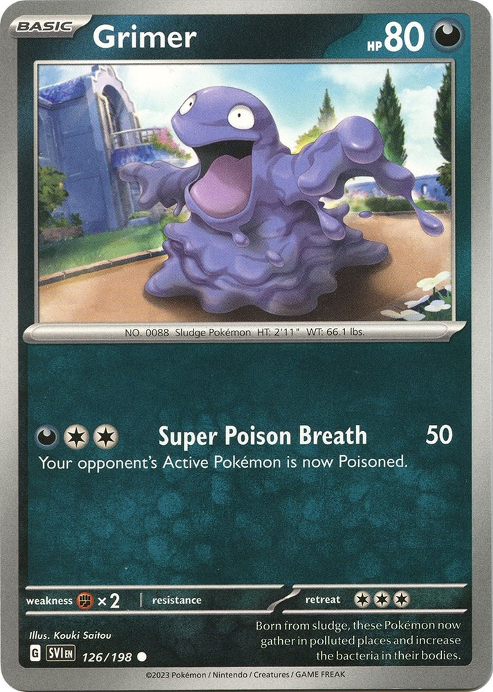 Image for Grimer (126/198) (SV1)